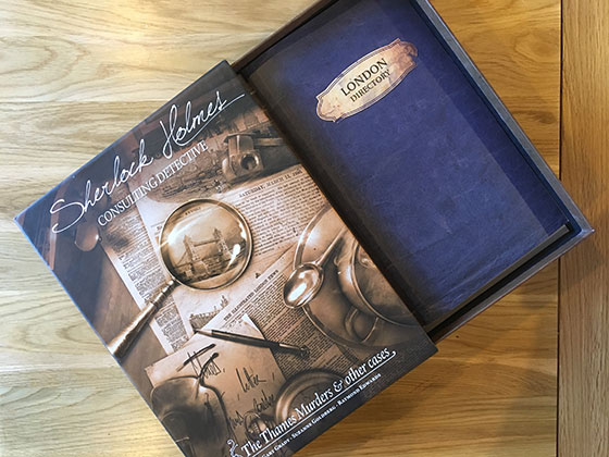 SHERLOCK HOLMES CONSULTING DETECTIVE THAMES MURDERS GAME 
