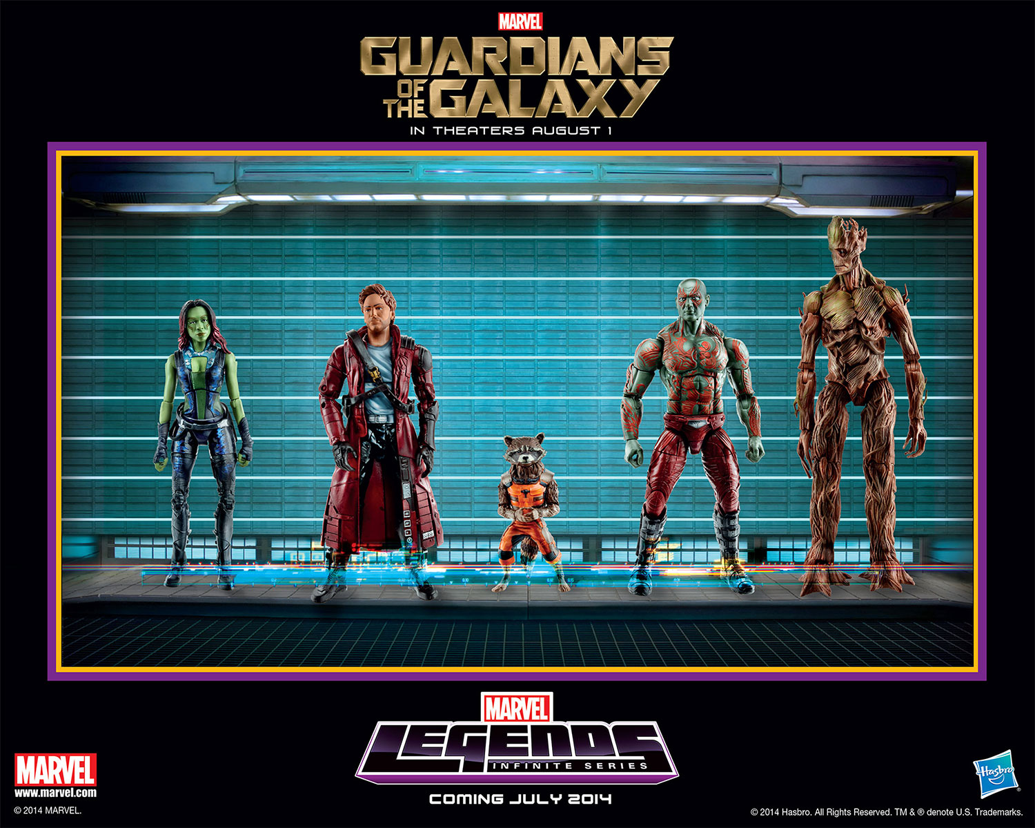 GOTG-figures