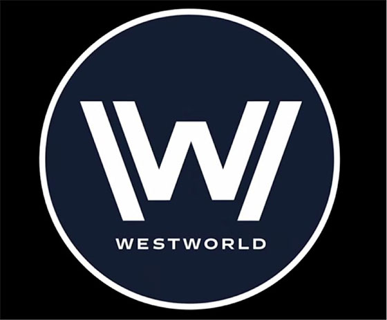 Westworld logo. Review talking about air pistols and episode seven revelations.