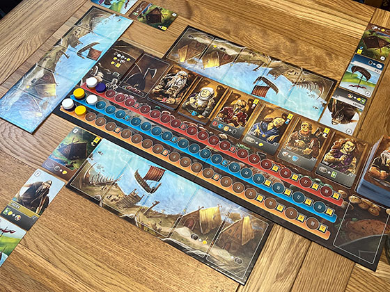 Raiders Of The North Sea: Viking Edition - Strategy & War Board Game, Rnegade Games, Garphill Games, Raid Unsuspecting Settlements During The Viking Age, Ages 12 , 2-4 Players, 60-80 Min Playing Time